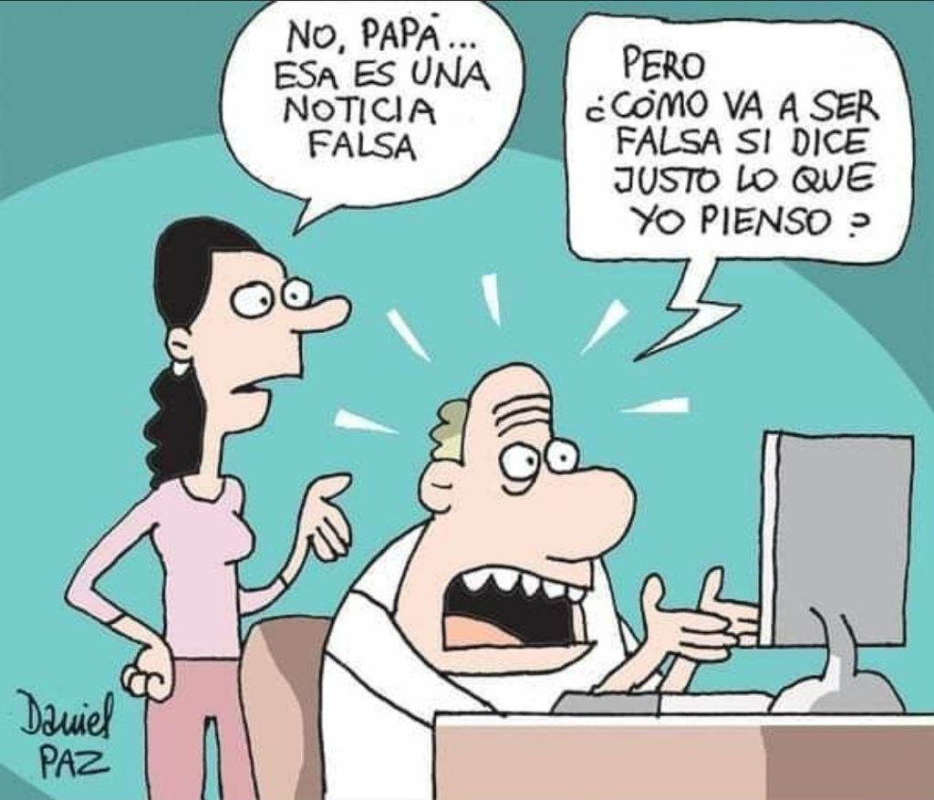 caricatura posverdad