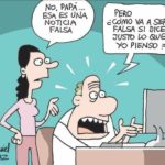 caricatura posverdad