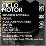 <strong><em>El Ciclo Motor se viste de oscuridad postpunk</em></strong>